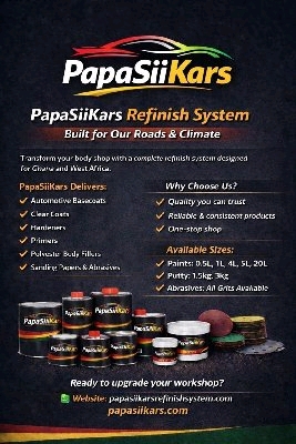 PapaSiiKars Auto Refinish System