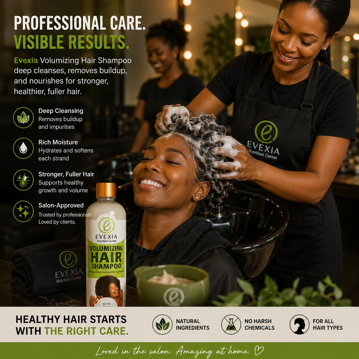 🌿 Fuller Hair. Stronger Roots. Salon-Fresh Confidence Every Day!