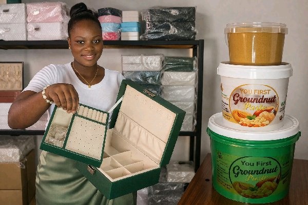 Premium Jewelry Organizers & Fresh Groundnut Paste